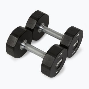 Manubri Nike Strength Pro Urethane Dumbbell 2 x 10 kg black/white