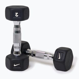 Manubri Nike Strength Hex Dumbbell 2 x 2 kg black/white