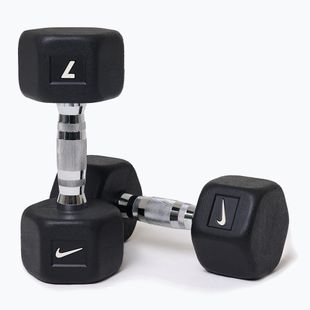 Manubri Nike Strength Hex Dumbbell 2 x 7 kg black/white