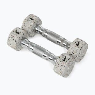 Manubri Nike Strength Grind Hex Dumbbell 2 x 1 kg wolf grey