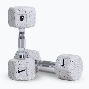 Manubri Nike Strength Grind Hex Dumbbell 2 x 5 kg wolf grey