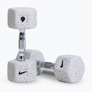Manubri Nike Strength Grind Hex Dumbbell 2 x 6 kg wolf grey