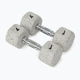 Manubri Nike Strength Grind Hex Dumbbell 2 x 7 kg wolf grey