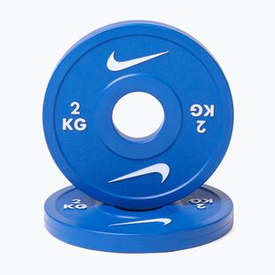 Carico Nike Strength Change Plates 2 x 2 kg blue/white