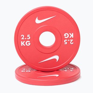 Carico Nike Strength Change Plates 2 x 2,5 kg red/white