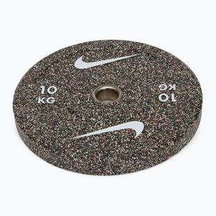 Carico bumper Nike Strength Grind Bumper Plates 10 kg blackout