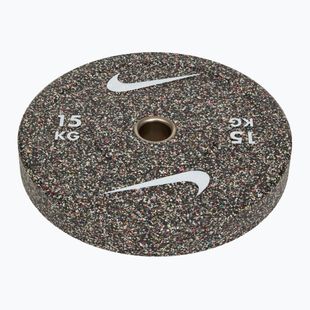 Carico bumper Nike Strength Grind Bumper Plates 15 kg blackout