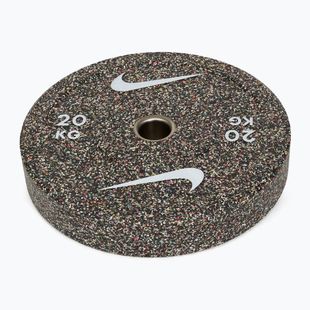 Carico bumper Nike Strength Grind Bumper Plates 20 kg blackout