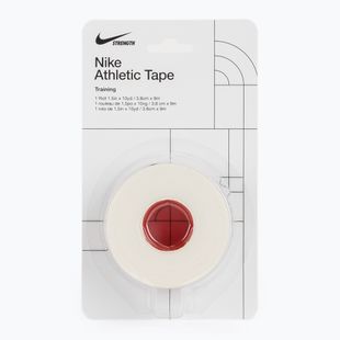 Benda elastica coesiva Nike Strenght Athletic Tape white/grey