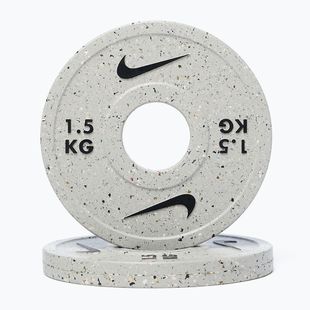 Carico Nike Strength Grind Change Plates 2 x 1,5 kg wolf grey