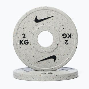 Carico Nike Strength Grind Change Plates 2 x 2 kg wolf grey