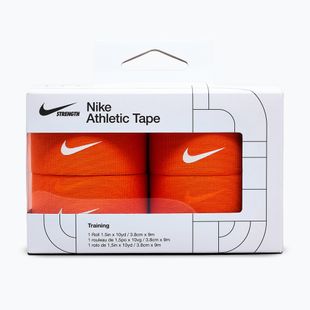 Benda elastica coesiva Nike Strenght Athletic Tape orange/white
