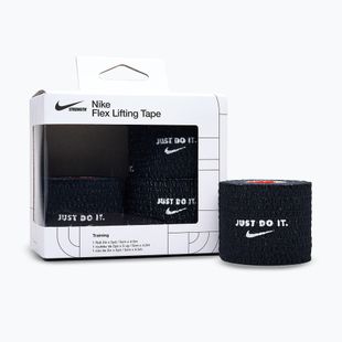 Benda elastica coesiva Nike Strenght Flex Lifting Tape black/white
