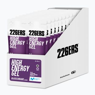 226ERS High Energy BCAA gel energetico set 24 pz. x 76 g ribes nero