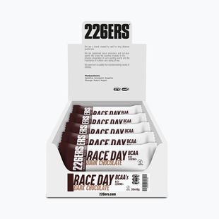 226ERS BCAAs Race Day barretta energetica set 30 pz. x 40 g cioccolato fondente
