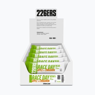 226ERS BCAAs Race Day barretta energetica set 30 pz. x 40 g mela/cannella