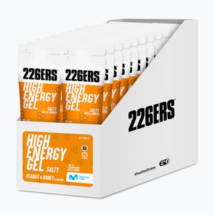 226ERS High Energy Set di gel energetici salati 24 pz. x 76 g arachidi/miele