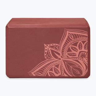 Cubo yoga Gaiam Intense Rust Sundial Point