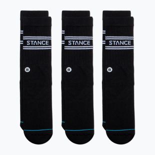 Calzini Stance Basic Crew 3 paia neri