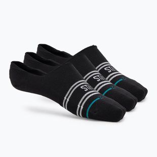Stance Basic No Show calzini 3 paia nero