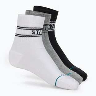 Calzini Stance Basic Quarter 3 Paia multicolore