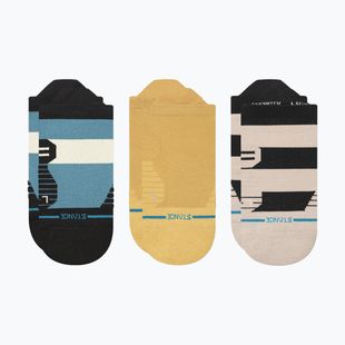 Calzini Stance Flat Out Ok Light Tab 3 paia verde acqua