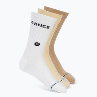 Calzini Stance Origin Crew 3 paia cream