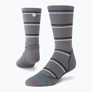 Calzini Stance Multistripe Run Ribbed Crew dark/grey