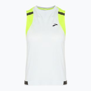 Maglia da corsa Brooks Carbonite Tank donna grigio ghiaccio/ jacquard nightlife
