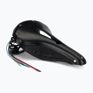 Brooks England Flyer Sella da bicicletta nera scolpita