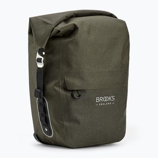 Brooks England Scape Pannier Large 18-22 l fango verde bici pannier