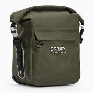 Brooks England Scape Pannier Small 10-13 l fango verde bicicletta pannier
