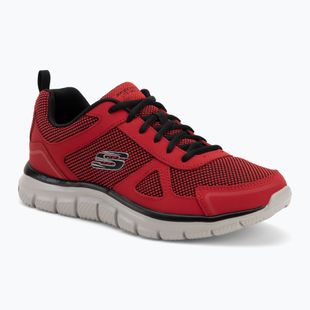SKECHERS Track Bucolo scarpe da uomo rosso/nero