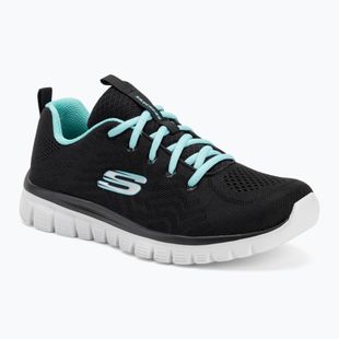 SKECHERS Graceful Get Connected scarpe da donna nero/turchese