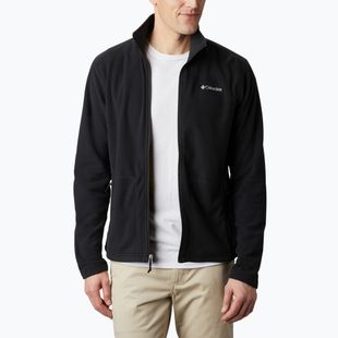 Felpa Columbia Fast Trek Light Full Zip da uomo in pile nero