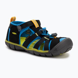 KEEN Seacamp II CNX sandali per bambini nero/blu brillante