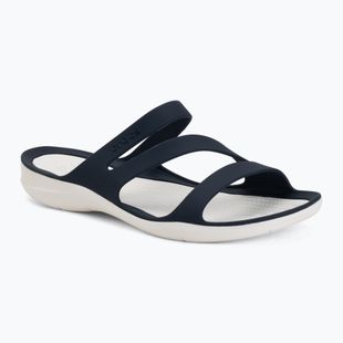 Ciabatte da donna Crocs Swiftwater Sandal navy/white