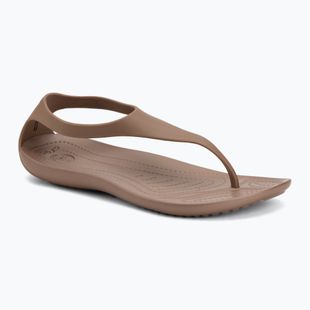 Infradito da donna Crocs Sexi Flip bronze