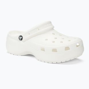 Crocs Classic Platform Clog bianco Ciabatte da donna