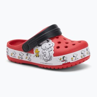 Crocs Fun Lab Snoopy Woodstock Clog Toddler flame infradito