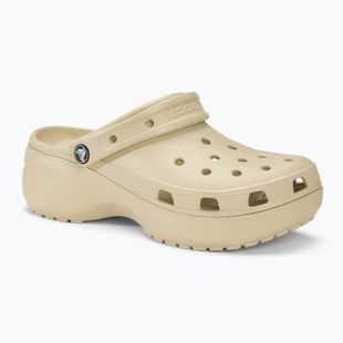 Ciabatte da donna Crocs Classic Platform Clog bone