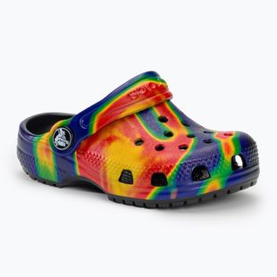 Crocs Classic Solarized Clog nero/navy infradito per bambini