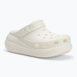 Crocs Classic Crush Clog infradito bianco