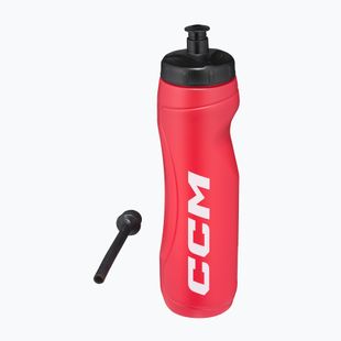 Borraccia con cannuccia CCM 900 ml red