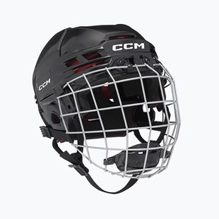 Casco da hockey junior CCM Tacks 70 Combo black