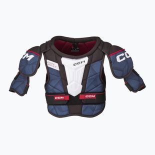 Spallacci da hockey per bambini CCM Next JR navy/bianco