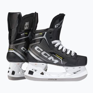 Pattini da hockey per bambini CCM Tacks XF70 JR nero