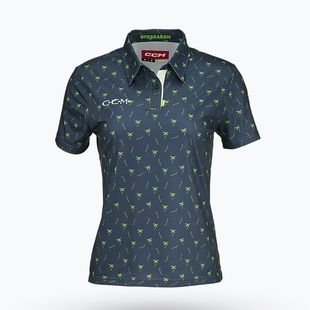 Polo donna CCM Golf Polo Palms dark mint
