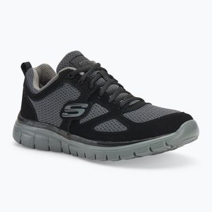 SKECHERS Burns Agoura nero/grigio scarpe da uomo