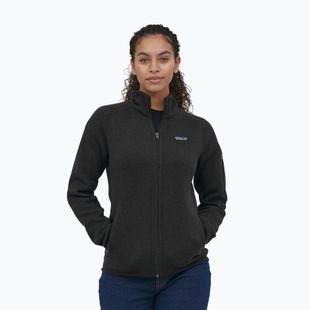 Felpa da trekking in pile da donna Patagonia Better Sweater nero